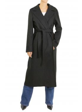 Cappotto con elastico dietro e cinta Options